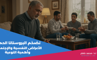 تضخم البروستاتا الحميد والتأثيرات النفسية والاجتماعية وأهمية التوعية